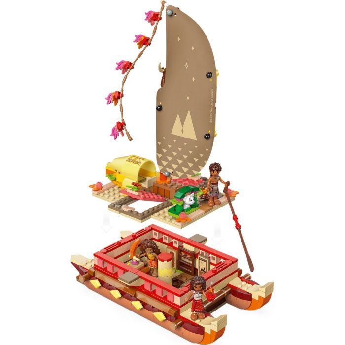 Конструктор LEGO Disney Princess Приключенческое каноэ Ваяны (43270) изображение 3