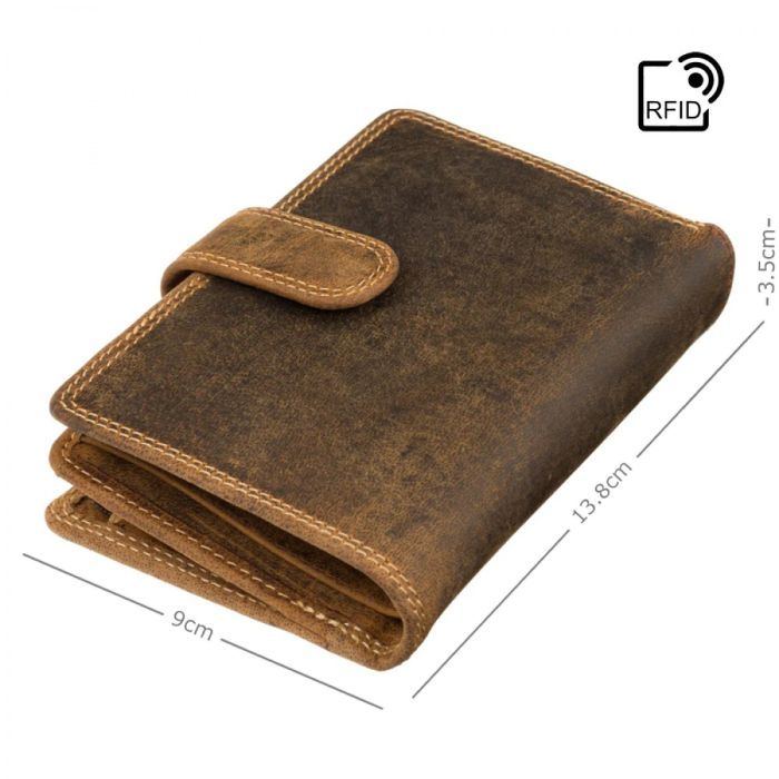 Портмоне Visconti 730 Carbine Oil Tan (730 OIL TAN) изображение 6