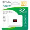 Карта пам'яті Apacer 32GB microSD class 10 UHS-I V10 A1 (AP32GMCSH10UB-RA) зображення 2