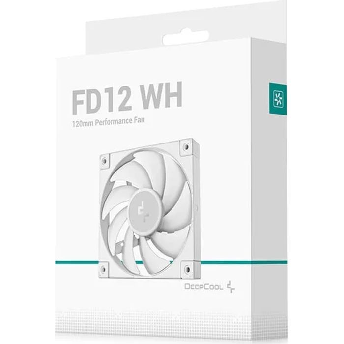 Кулер для корпуса Deepcool FD12 WH (R-FD12-WHNPN1-G) изображение 6