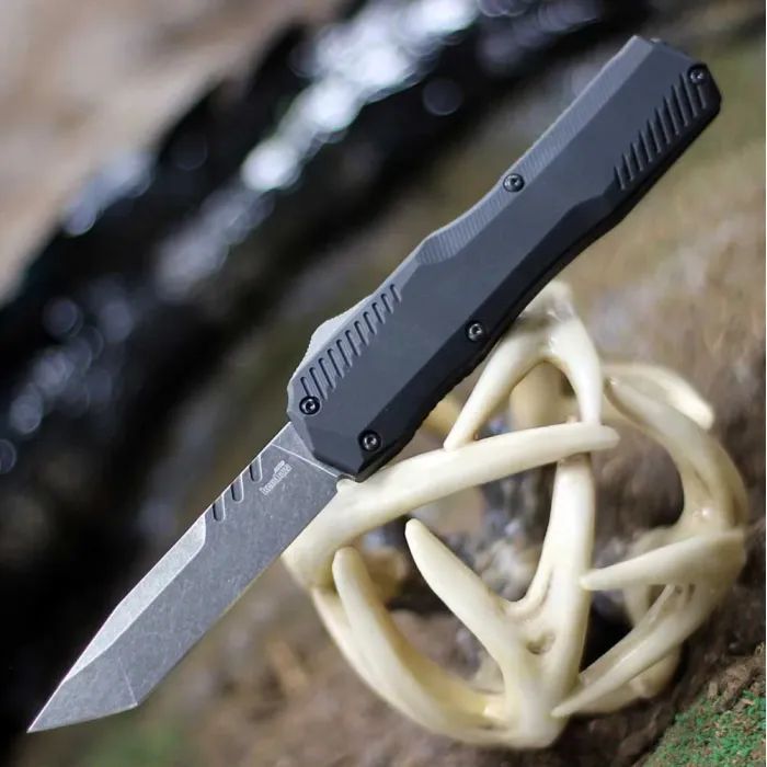 Нож Kershaw Livewire Tanto Black Stonewash (9000T) изображение 7 Нож Kershaw Livewire Tanto Black Stonewash (9000T) изображение 7