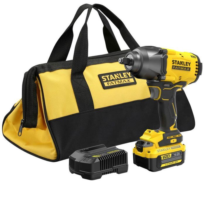 Гайковерт Stanley FatMax, ударний 18V, 4Ah, 950Нм, 2000 об/хв, 2600 уд/хв, 2.66кг (SFMCF940M1) зображення 7