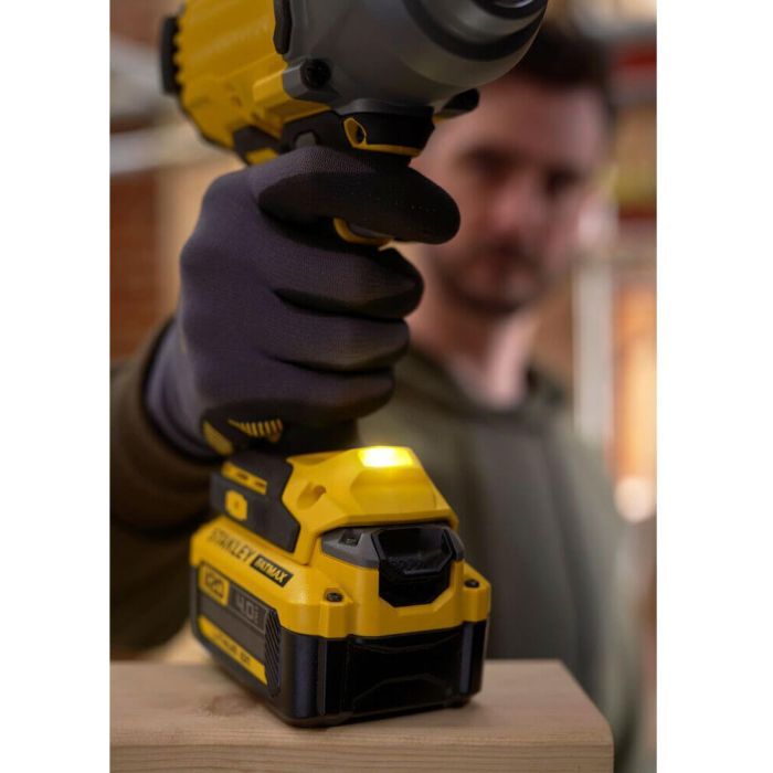 Гайковерт Stanley FatMax, ударний 18V, 4Ah, 950Нм, 2000 об/хв, 2600 уд/хв, 2.66кг (SFMCF940M1) зображення 9