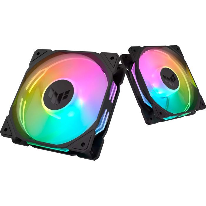 Кулер для корпуса ASUS TUF GAMING TR120 FAN ARGB BLACK 3IN1 (90DA0090-B09020) изображение 9
