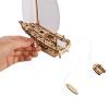 Конструктор Ugears механический 3D Яхта Океанская Красавица (70193) изображение 5