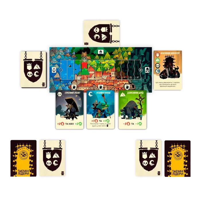 Настольная игра Geekach Games Тайные лидеры (Hidden Leaders) (укр.) (GKCH034HL) изображение 3