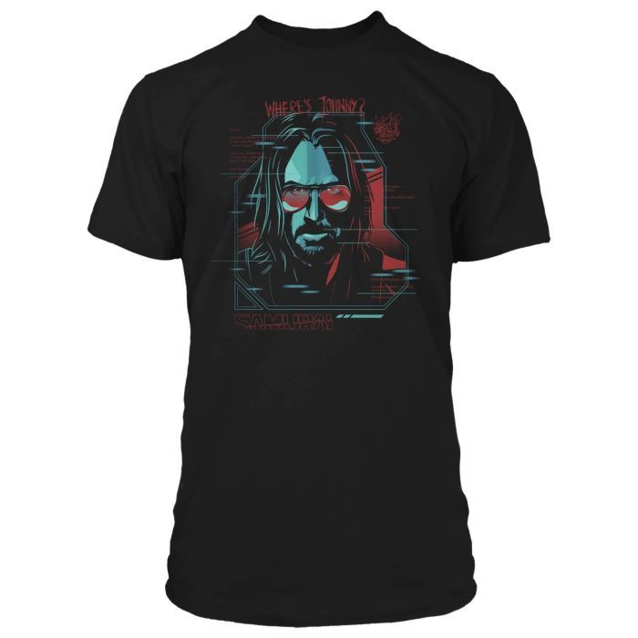 Футболка Jinx Cyberpunk 2077 - Digital Ghost Tee Black, M (JINX-10791M)
