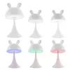 Ночник Kite Светильник LED с аккумулятором Simple Bunny, белый (K25-317-1-1) изображение 4