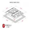 Варочна поверхня Perfelli VINTAGE GW69C BEIGE зображення 12