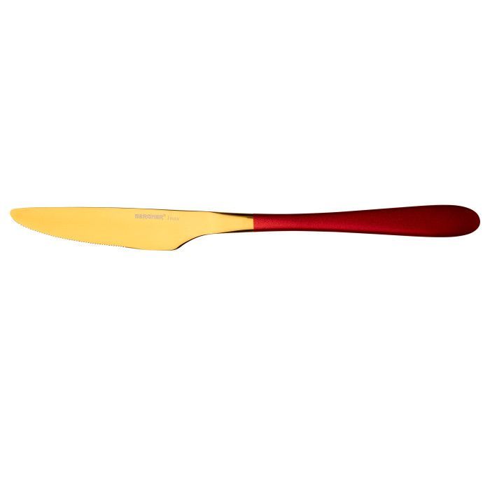 Набор столовых приборов Bergner Lisboa red 16 предметів (BG-45148-RD) изображение 4