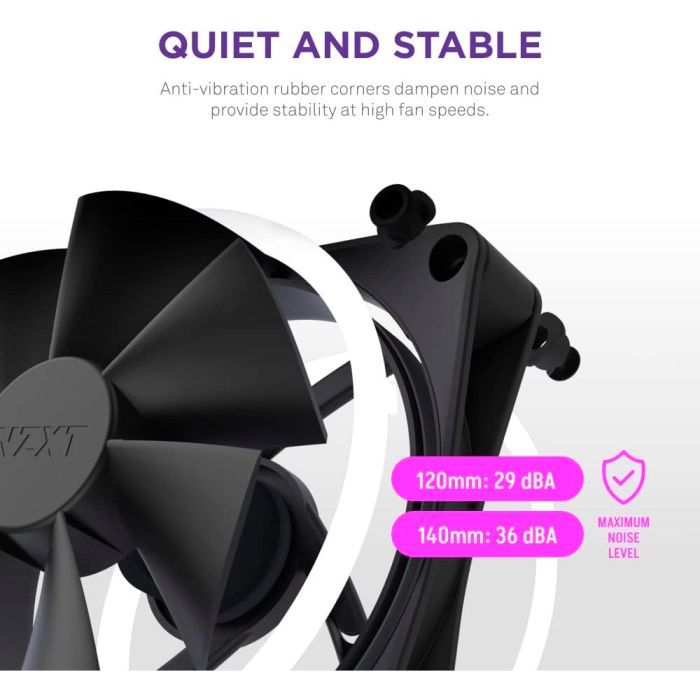 Кулер для корпуса NZXT F120RGB Duo-120mm Dual-sideRGB Fan-Tripl (RF-D12TF-B1) изображение 12
