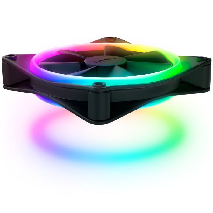 Кулер для корпуса NZXT F120RGB Duo-120mm Dual-sideRGB Fan-Tripl (RF-D12TF-B1) изображение 2