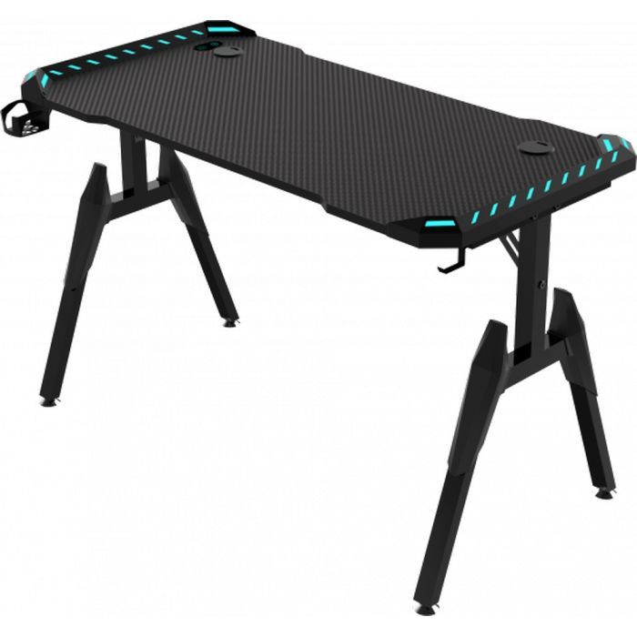 Компьютерный стол GT Racer GT Racer T-1244 (120x60x73) Black (T-1244 (120x60x73) Black)