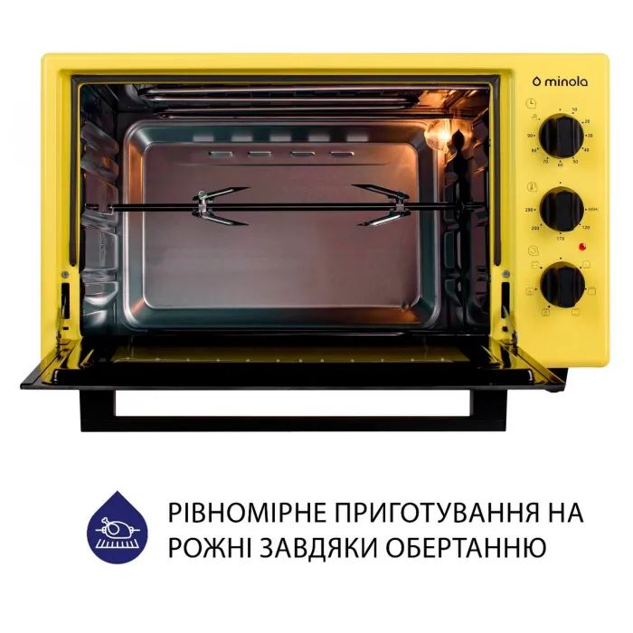 Электропечь Minola FOET 4815 WH изображение 10