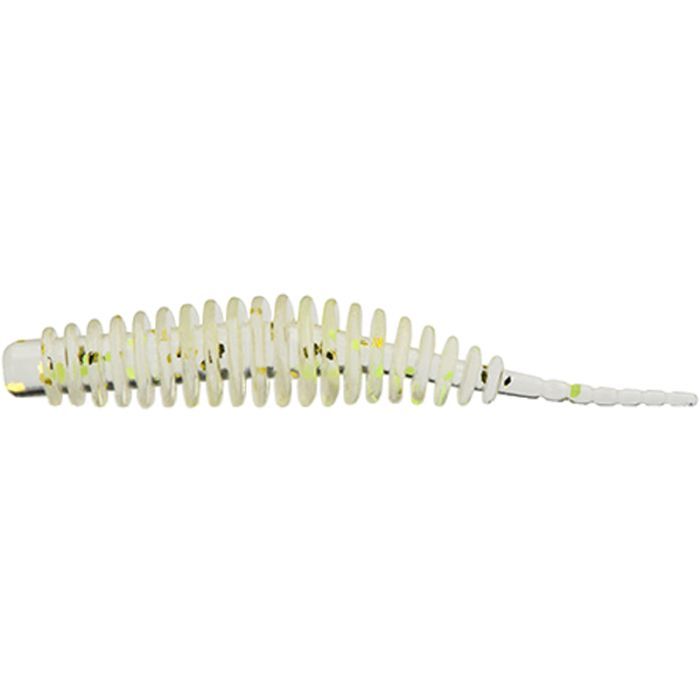 Силикон рыболовный FishUP Aji Tanta 1.3" 412 - UV Clear/Chartreuse (10шт/уп) (1864.14.76)