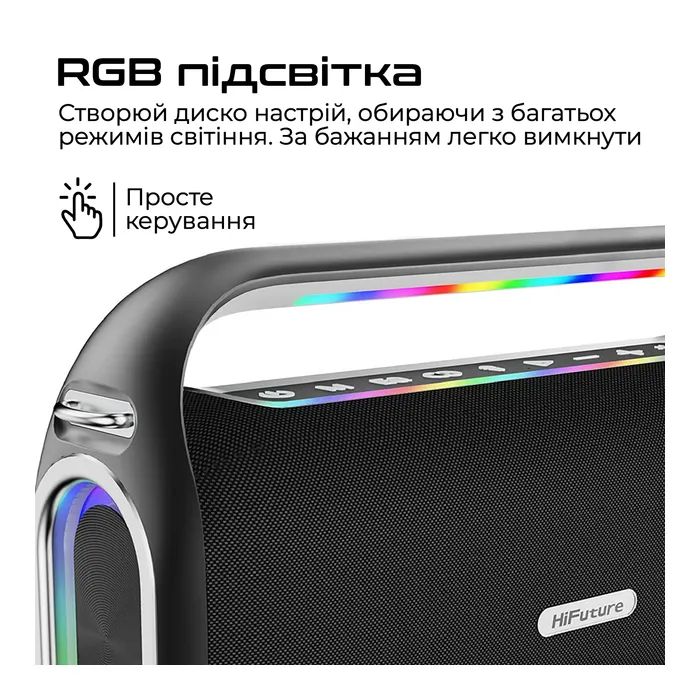 Акустическая система HiFuture Musicbox 300 Black (musicbox300.black) изображение 5