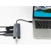 Концентратор Sandberg USB3.1 Type-C to HDMI/USB 3.0x2/RJ45/USB-C/DisplayPort PD 100W Hub 6-in-1 (136-43) зображення 4