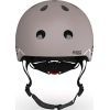 Шлем Scoot&Ride 45-51см, коричневый, с фонариком (SR-181206-BROWNLINES) изображение 3