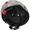 Шлем Scoot&Ride 45-51см, коричневый, с фонариком (SR-181206-BROWNLINES) изображение 6
