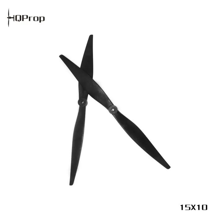 Пропеллер для дрона HQProp 15x10 CCW Black-Glass Fiber Reinforced Nylon 2шт (15X10-GRN-2) изображение 2