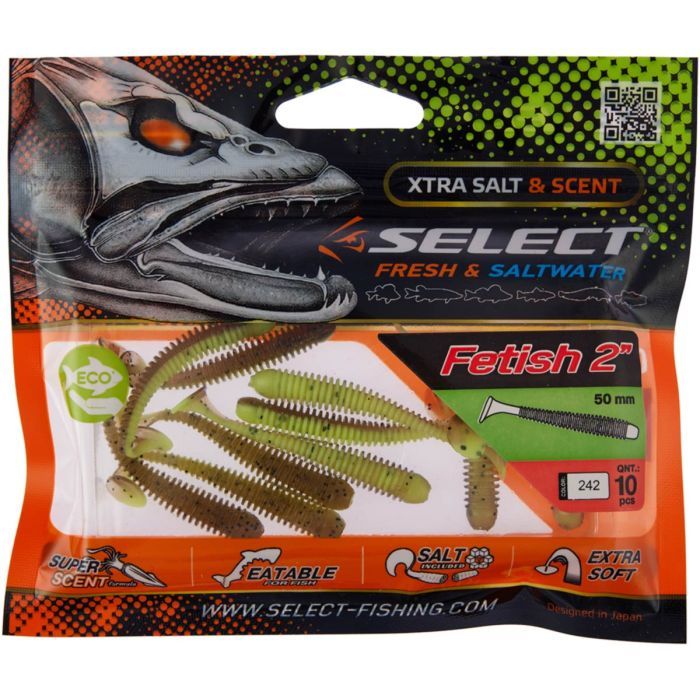 Силікон рибальський Select Fetish 2" col.085 (10 шт/упак) (1870.03.96) зображення 2