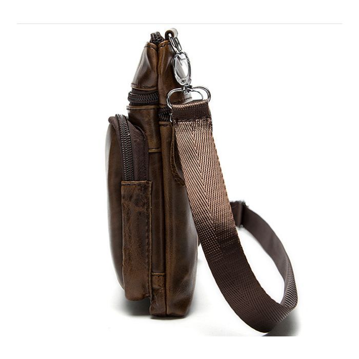 Сумка Vintage Коричневая (14608) изображение 5