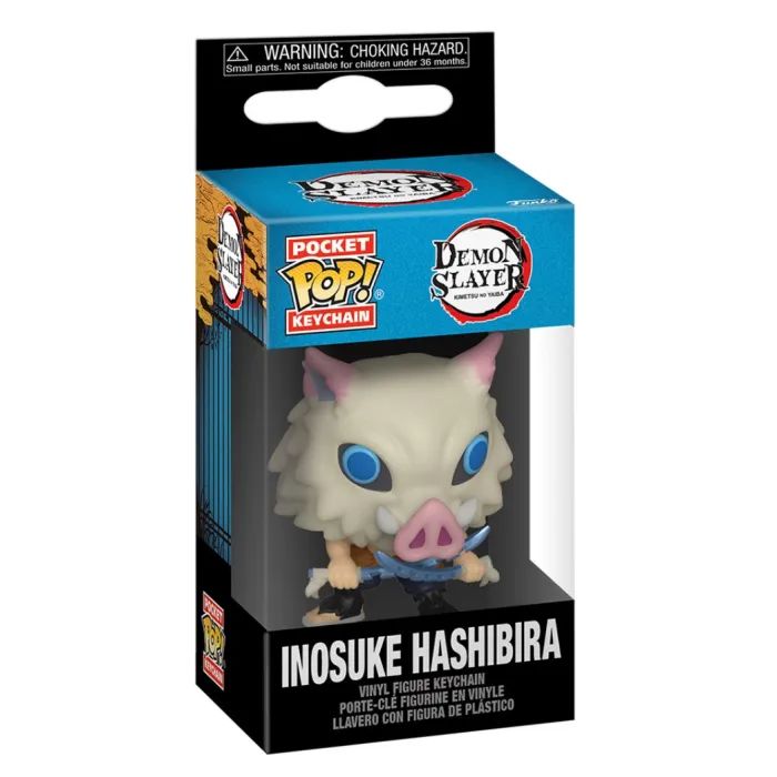 Брелок Funko Pop на кліпсі серії Вбивця демонів - Іносуке Хашібіра (61373) зображення 2