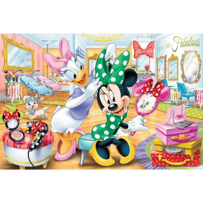 Пазл Trefl Mickey&friends Мінні в салоні краси 100 елементів (5900511163872) зображення 2