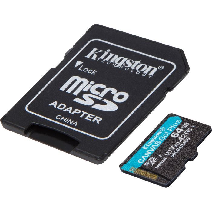 Карта пам'яті Kingston 512GB microSDXC сlass 10 UHS-I U3 V30 A2 Canvas Go Plus G4 (SDCG4/512GB) зображення 2