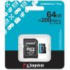 Карта памяти Kingston 64GB microSDXC сlass 10 UHS-I U3 V30 A2 Canvas Go Plus G4 (SDCG4/64GB) изображение 3