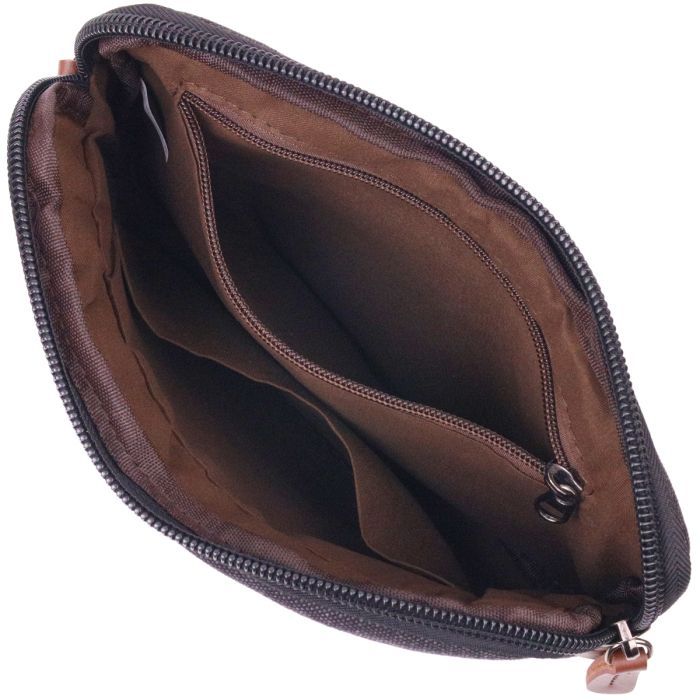 Сумка Vintage Текстильная Черная (21258) изображение 6