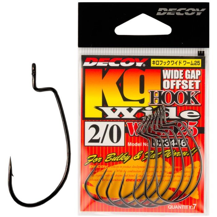 Крючок Decoy Worm25 Hook Wide 4/0 (5 шт/уп) (1562.02.75)
