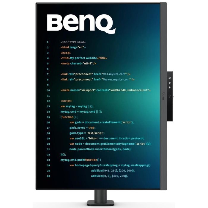 Монитор BenQ RD280UA METALLIC GREY изображение 2