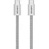 Дата кабель USB-C to USB-C 1.0m 60W Magnet Braided Light Grey Canyon (CND-CCMG60AB15LG) изображение 4