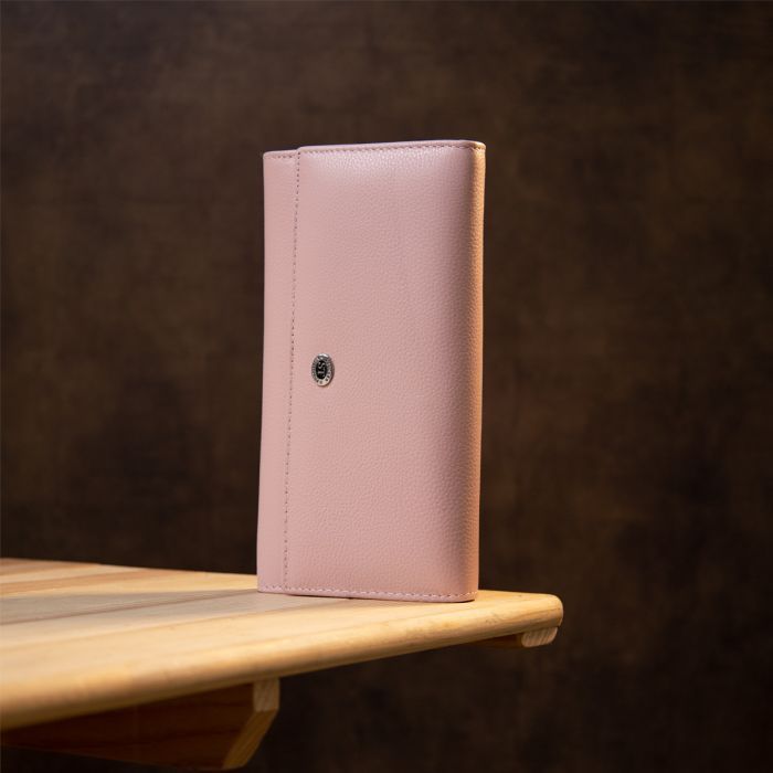 Гаманець ST Leather Жіночий Рожевий (19390) зображення 9