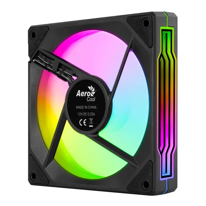 Кулер для корпуса AeroCool Phantom M-3 12 PWM ARGB Black (ACF3-MR11217.11) изображение 3