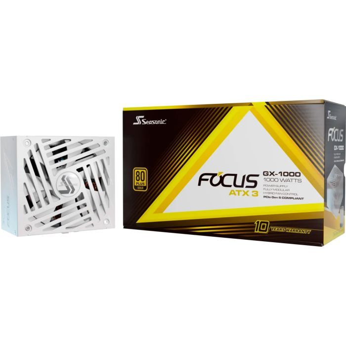 Блок питания Seasonic 1000W FOCUSGX-1000-ATX31-WH (FOCUS-GX-1000-ATX31-WHITE) изображение 11