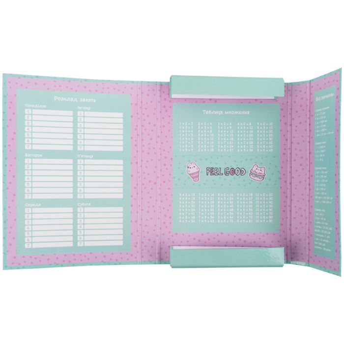 Папка для тетрадей Kite В5 на резинке Feel Good (K25-210-1) изображение 4