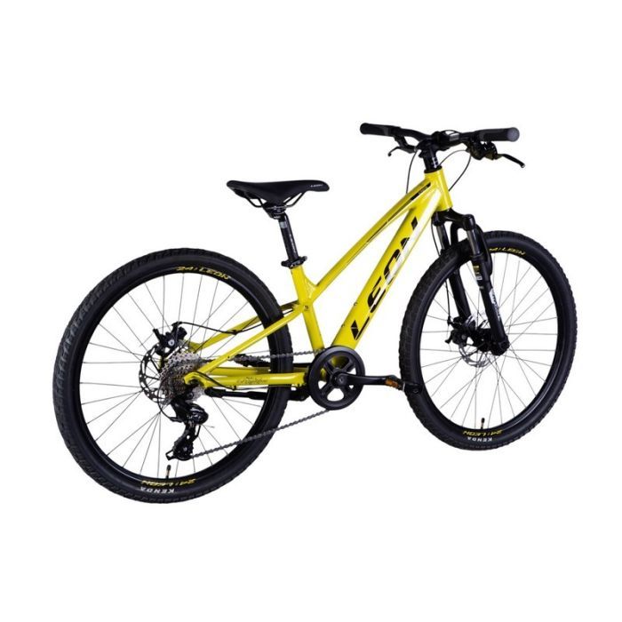 Велосипед Leon 24" JUNIOR DD рама-12" AL 2025 білий з бузковим (OPS-LN-24-115) изображение 3
