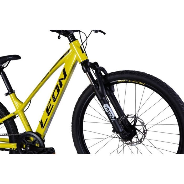 Велосипед Leon 24" JUNIOR DD рама-12" AL 2025 білий з бузковим (OPS-LN-24-115) изображение 5