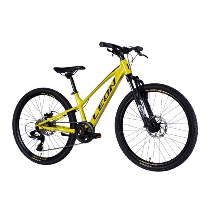 Велосипед Leon 24" JUNIOR DD рама-12" AL 2025 білий з бузковим (OPS-LN-24-115) изображение 6