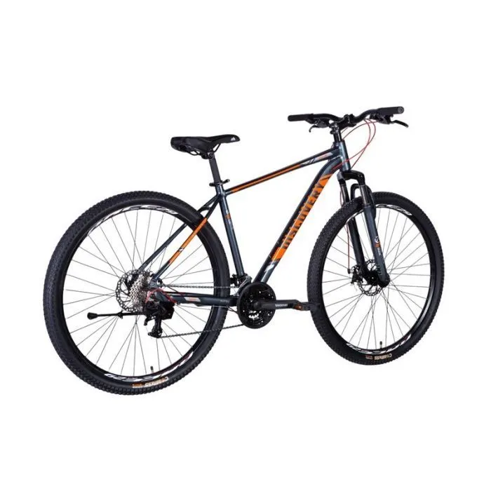 Велосипед Discovery 29" BASTION DD рама-19" AL 2025 сіро-помаранчевий (OPS-DIS-29-204) изображение 6