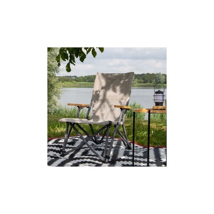 Кресло складное Bo-Camp Chelsea Grey (1204810) (DAS303258) изображение 10