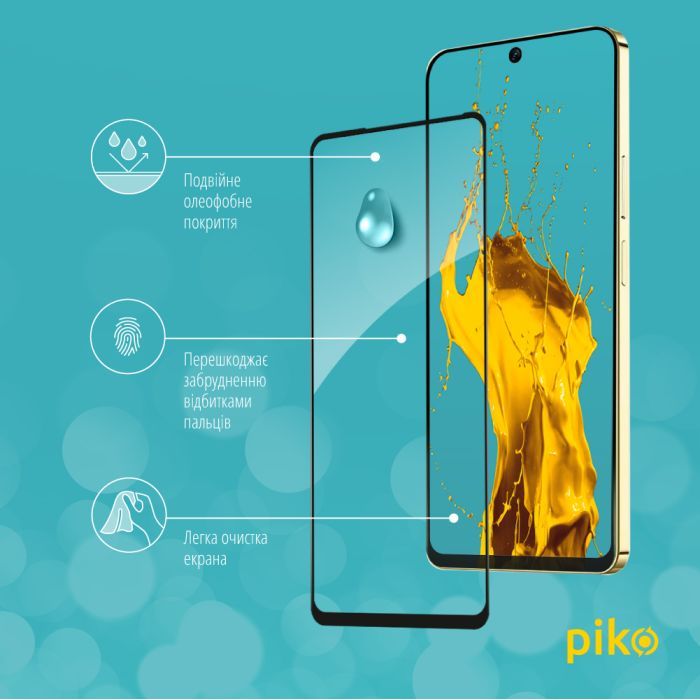 Скло захисне Piko Full Glue Infinix Hot 40 Pro Black (1283126589270) зображення 4