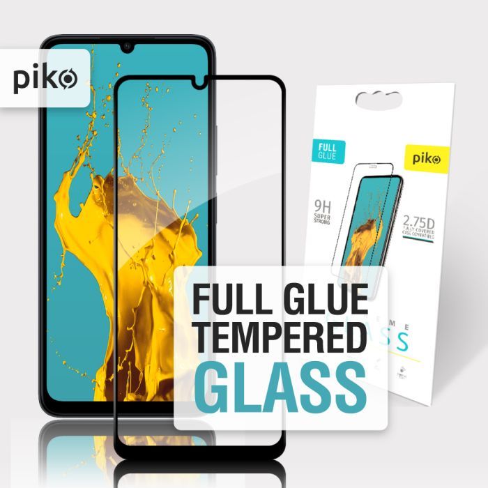 Стекло защитное Piko Full Glue Xiaomi Poco C65 Black (1283126583674) изображение 5