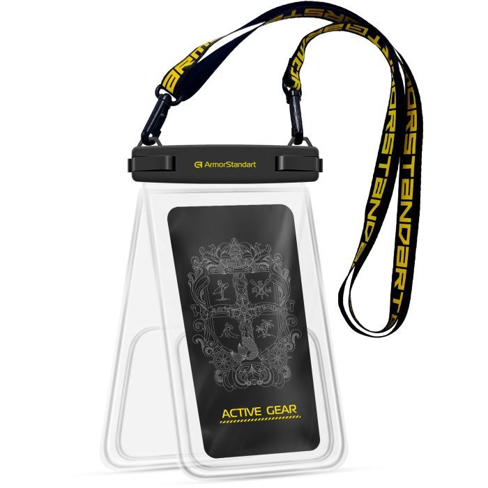 Чехол для мобильного телефона Armorstandart Waterproof Сapsule Double Pockets Yellow (ARM84416) изображение 2