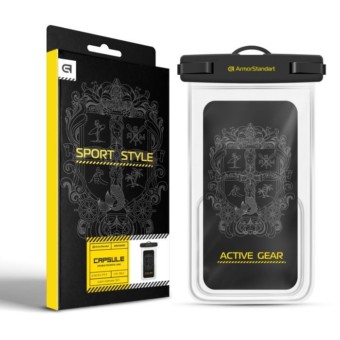 Чехол для мобильного телефона Armorstandart Waterproof Сapsule Double Pockets Yellow (ARM84416) изображение 3