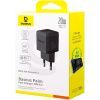 Зарядное устройство Baseus Palm Fast Charger C+U 20W black (P10111608113-00) изображение 5