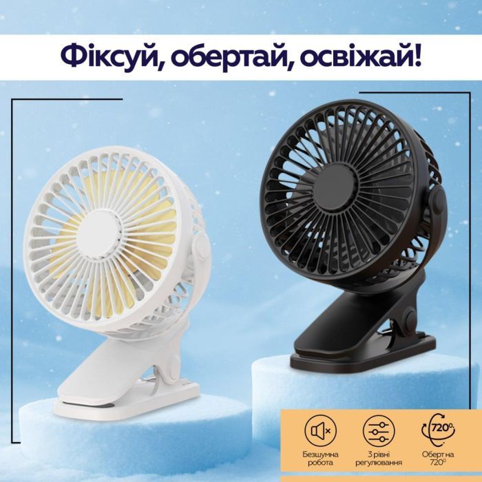 Вентилятор XoKo XK-P6-WH зображення 7