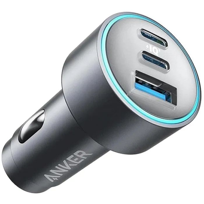 Зарядное устройство Anker 325 PowerDrive USB-C PD67W + USB-A 22.5W Black (A2731HA1)